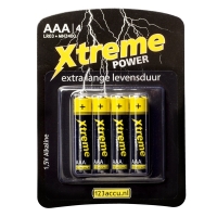 123ink Xtreme Power AAA LR03 batteries (4-pack) MN2400C ADR00008