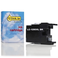 123ink version replaces Brother LC-1280XLBK high capacity black ink cartridge LC1280XLBKC 029057