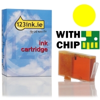 123ink version replaces HP 364XL (CB325EE) high capacity yellow ink cartridge CB325EEC 044180
