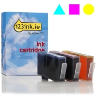 123ink version replaces HP 364XL unchipped tank multipack  031887