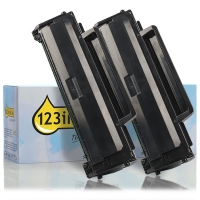 123ink version replaces Samsung MLT-D1042S (SU737A) black toner 2-pack  130468