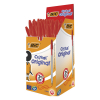 BIC Cristal red ballpoint pen (50-pack)