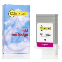 Canon PFI-106M magenta ink cartridge (123ink version) 6623B001C 018905