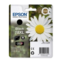 Epson 18XL (T1811) high capacity black ink cartridge (original Epson) C13T18114010 C13T18114012 026478